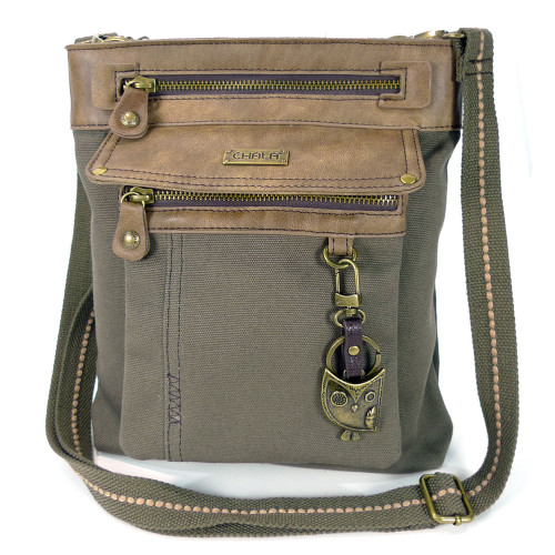 Hoohoo Owl Chala Gemini XBody Bag - Olive