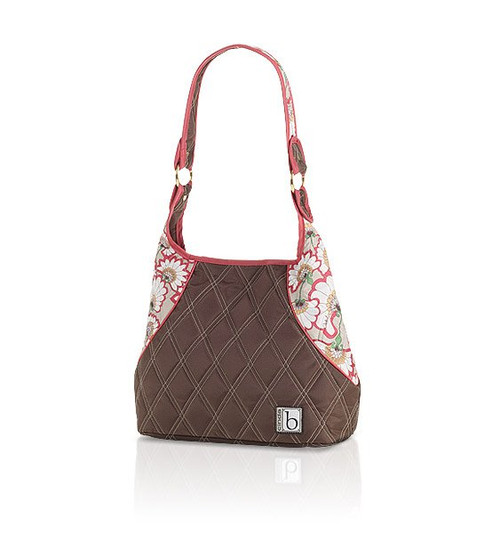 Bella Fiore Cocoa Mini Hobo