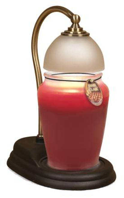 Aurora Candle Warmer Lamp - Brass
