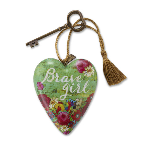 Brave Girl Art Heart