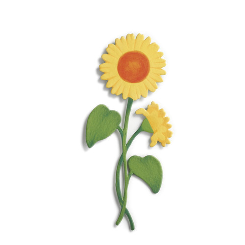 Sunflower With Stem Magnet - Embellish Your Story