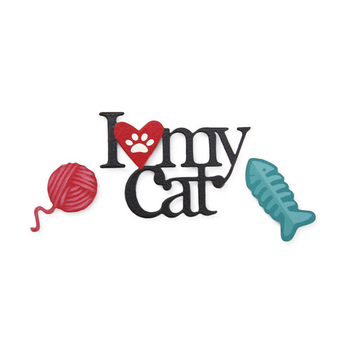 Cat Word Pack Magnets - Set of 3 Assorted - Embellish Your Story