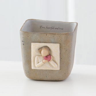 From the Heart Candleholders by Willow Tree