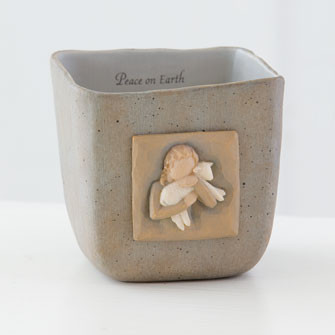 Peace on Earth Candleholders by Willow Tree