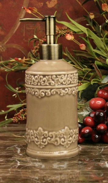 Taupe Soap Dispenser - Special Order