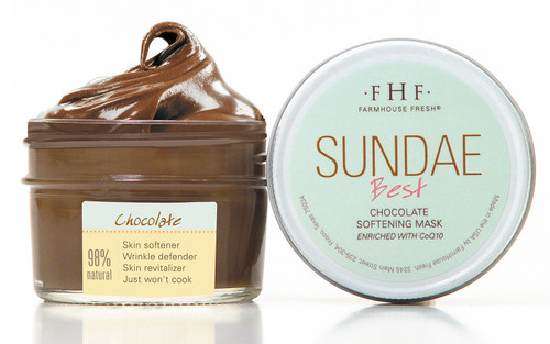 Sundae Best Chocolate Softening Mask 3.25 oz. by Farmhouse Fresh