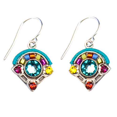 Multi-Color Baroque Simple Earrings 7521 - Firefly Jewelry