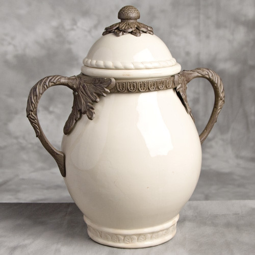 24 in. Urn-Cream