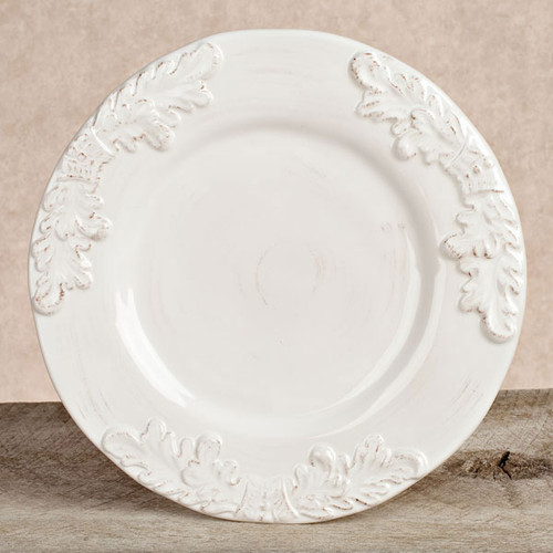 11in Grazia Dinner Plate - White - GG Collection