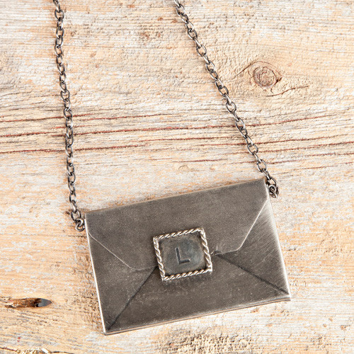 Letter "L" - Monogram Gift Card Holder - GG Collection