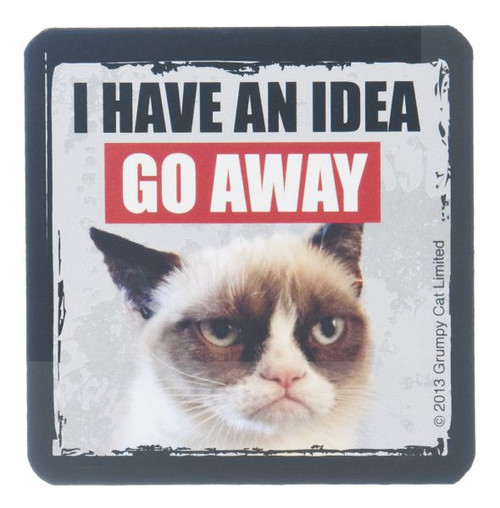 Grumpy Cat Magnet - Go Away