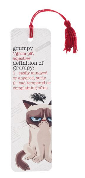 Grumpy Cat Bookmark - Definition of Grumpy