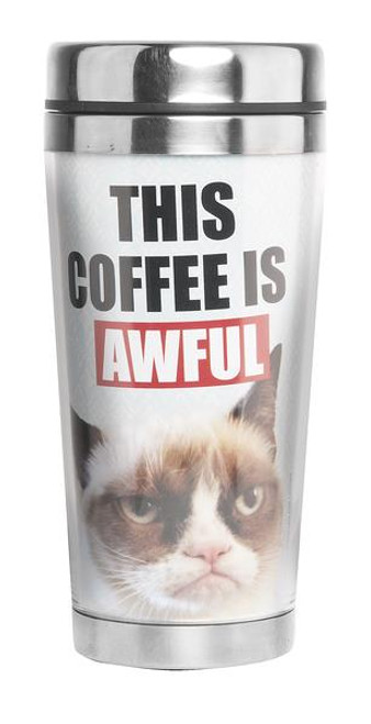 Grumpy Cat Travel Mug - This Coffee Is Awful