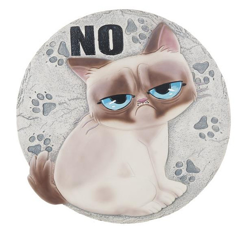 Grumpy Cat Stepping Stone - No