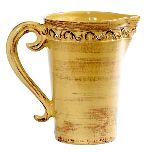 (F) Baroque Honey Pitcher 9"H - Intrada Italy (Limited Quantities)