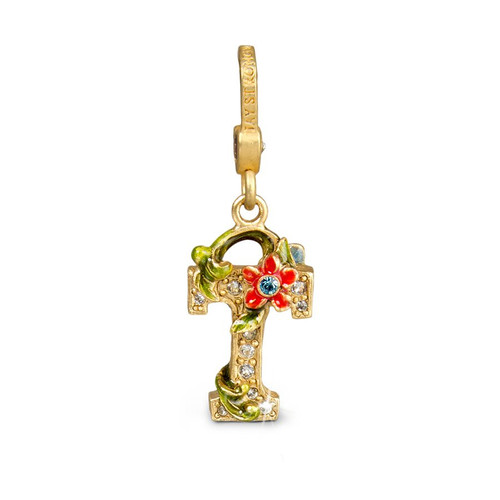 Jay Strongwater T Flora Charm