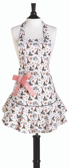 Parisian Toile Bib Josephine Apron