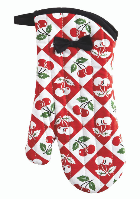 Kitchen Cherry Oven Mitt – Jessie Steele