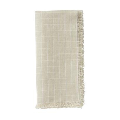 Windowpane Flax Napkin by Juliska - Special Order