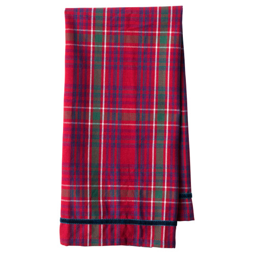 Red Tartan Tea Towel by Juliska - Special Order