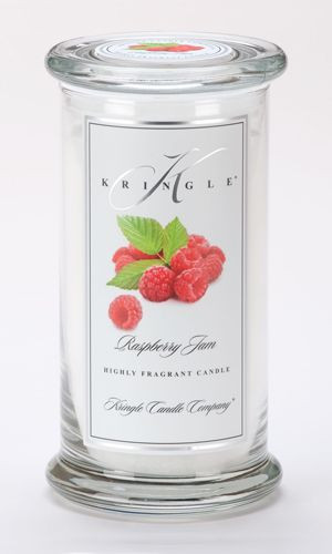 Raspberry Jam Large Apothecary Jar Kringle Candle