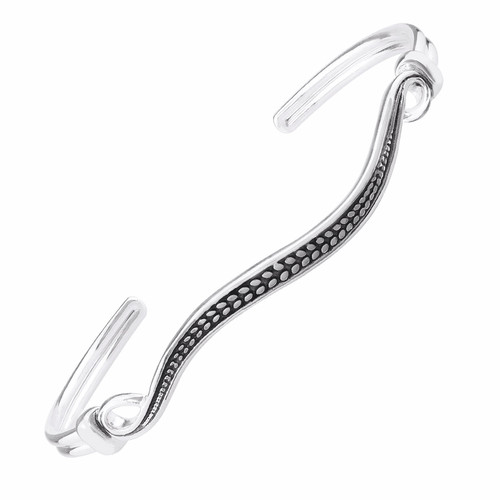 Making Waves Cuff Bracelet - Size Large - KBR107L Kameleon Jewelry