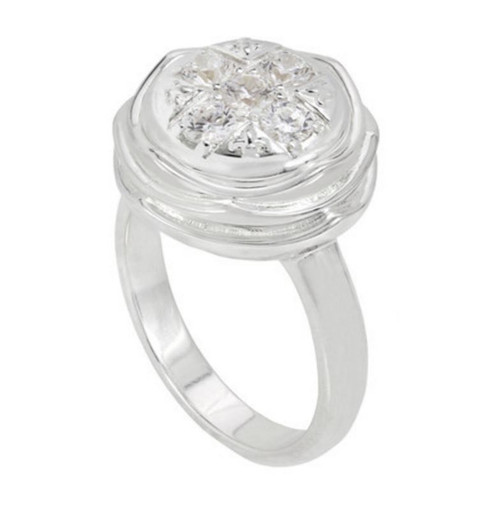 Size 9 Coming Up Roses Ring - KR048-9 Kameleon Jewelry (Special Order)