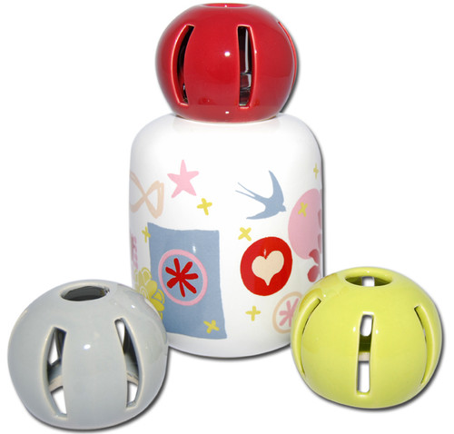 Happy Red Fragrance Lamp by Lampe Berger