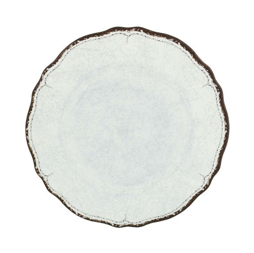 Antiqua White Salad Plate by Le Cadeaux