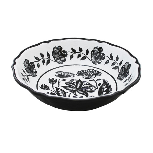 Jardin Black Salad Bowl for Two by Le Cadeaux