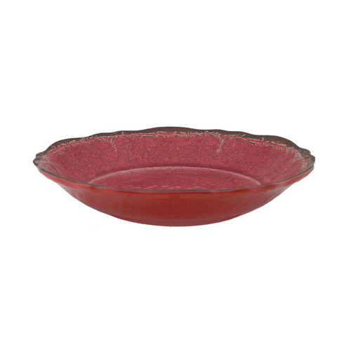 Antiqua Red Pasta Bowl by Le Cadeaux