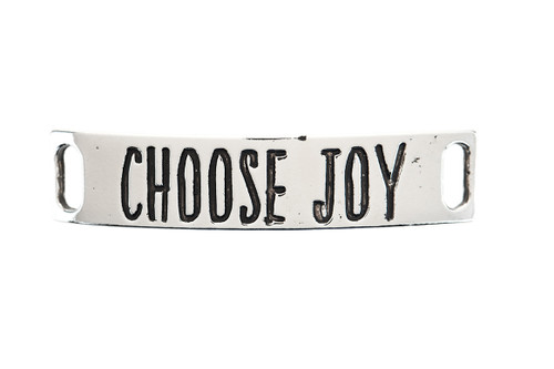 Choose Joy Refined Sentiment - Antique White  - Lenny & Eva