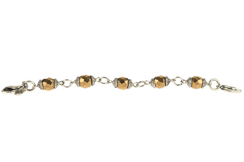 Trousseau Silver Bronze Bracelet - Lenny & Eva