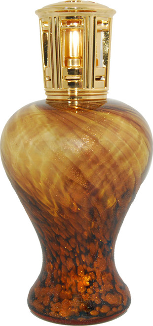 Amber Gold Fragrance Lamp by Isabella