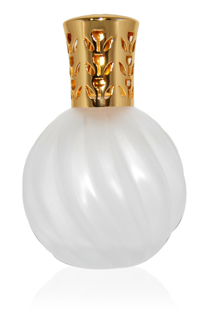 Swirl Frosted Clear Fragrance Lamp by Isabella