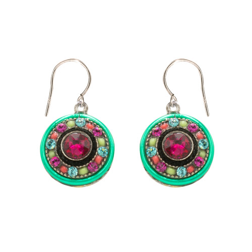 Multi-Color Petite Dolce Vita Round Earring - Firefly Jewelry