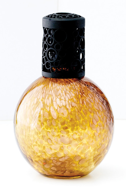 Small Amber Ball Fragrance Lamp by La Tee Da