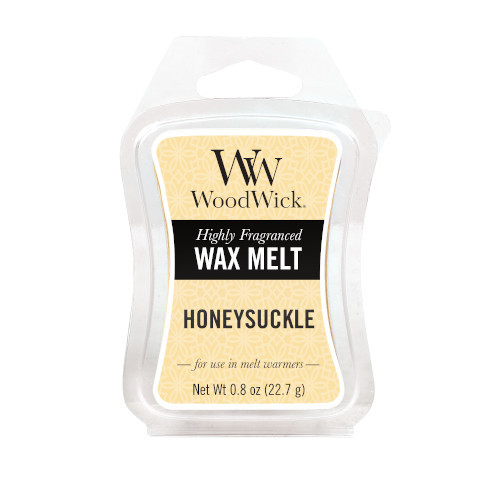 WoodWick Candles Honeysuckle 0.8 oz. Mini Hourglass Wax Melt