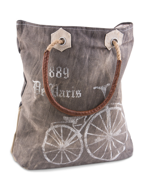 Paris Streeter Canvas Tote by Mona B