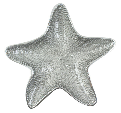 Silver Starfish Dip Dish by Mariposa