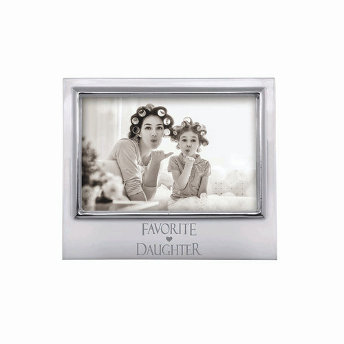 Favorite Daughter 4x6" Signature Frame by Mariposa - Special Order