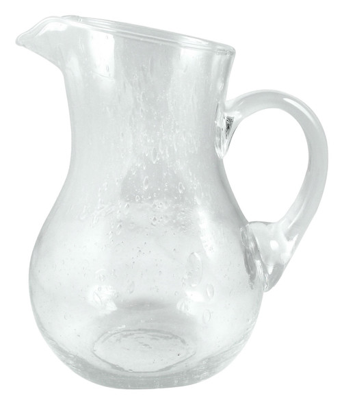Bellini Italian Glass Large Glass Pitcher by Mariposa - Special Order