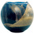 4" Cobalt Esque Polished Globe Candle