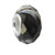 Black Swirl Crystal Bead