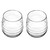 Sophie Conran Set of 2 Balloon Double Old Fashioned Glasses by Portmeirion - Special Order