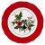 The Holly & The Ivy Red Border Charger Plate by Portmeirion