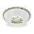 Exotic Botanic Garden White Water Lily Motif Set of 6 Oatmeal Bowls by Portmeirion