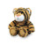 Warmies Junior Heatable & Lavender Scented Tiger Stuffed Animal