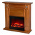 Regency Electric-Oak-Fireplace by Real Flame