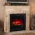 Victoria Electric-Antique White-Fireplace by Real Flame